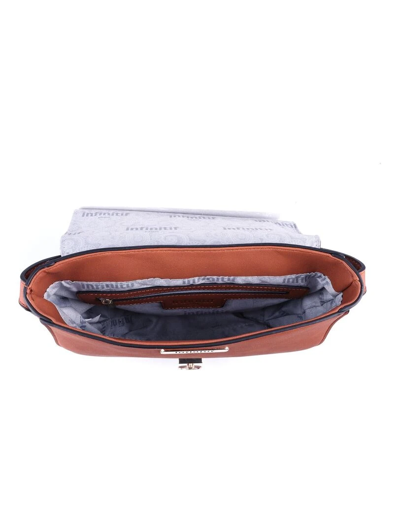 INFINITIF   SAC A MAIN ANEMONE   Marron