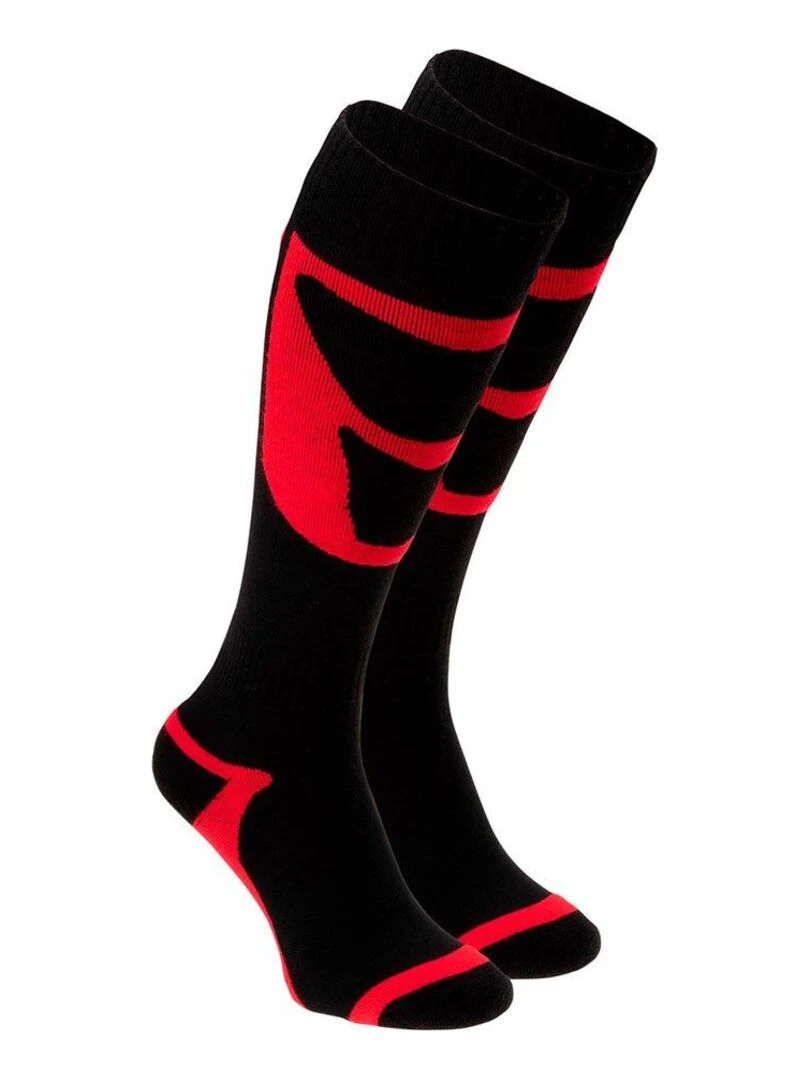 Iguana Chaussettes de ski TANAS Noir Rouge Noir