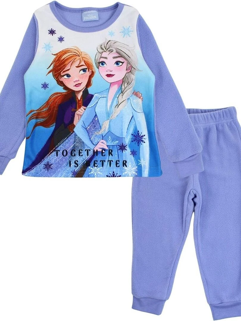 Disney Pyjama fille imprimé La Reine Des Neiges Violet