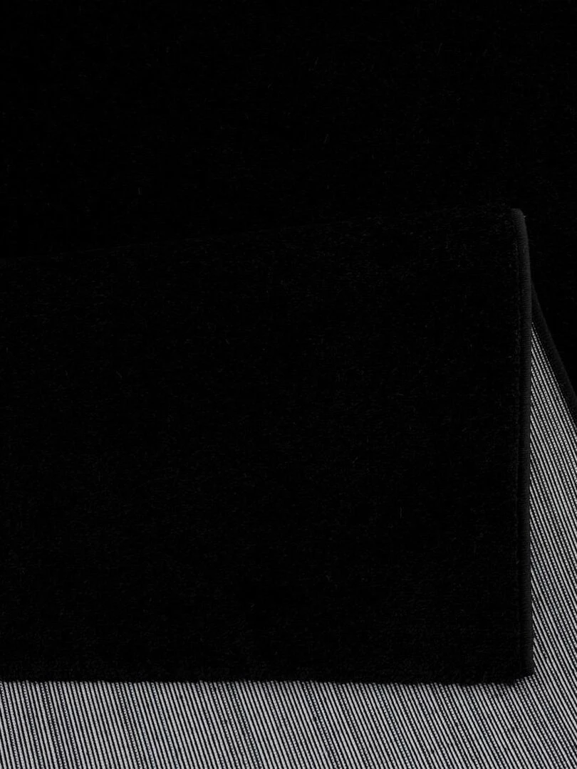 Tapis salon NOSSA OEKO TEX®   Noir