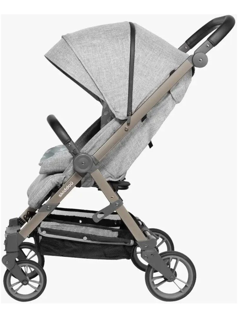 Poussette "Mell" gris clair Gris clair