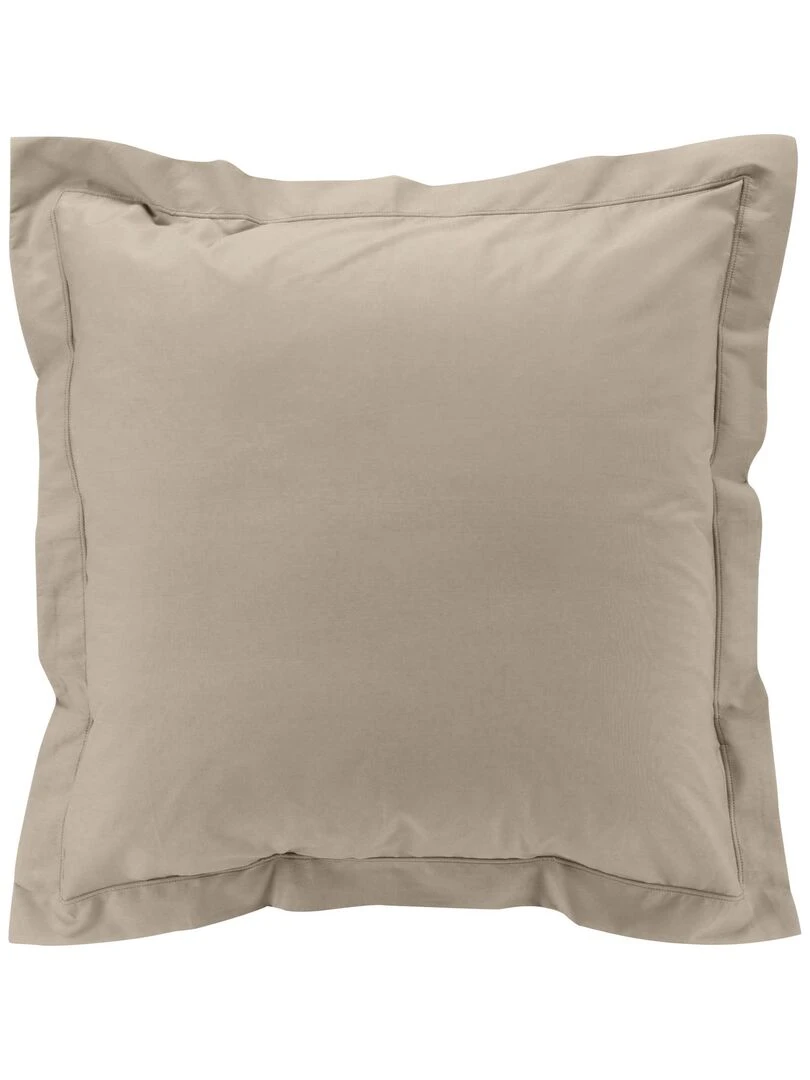 Taie d'oreiller percale de coton   Rose