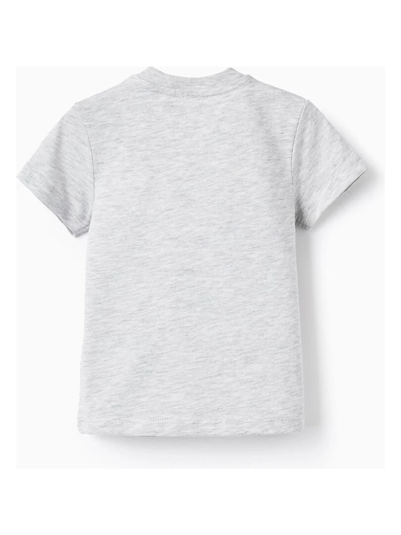 T Shirt En Coton Pour Bébé Garçon 'Amis&Mer' manches courtes AUSTRALIAN SURFING Gris clair