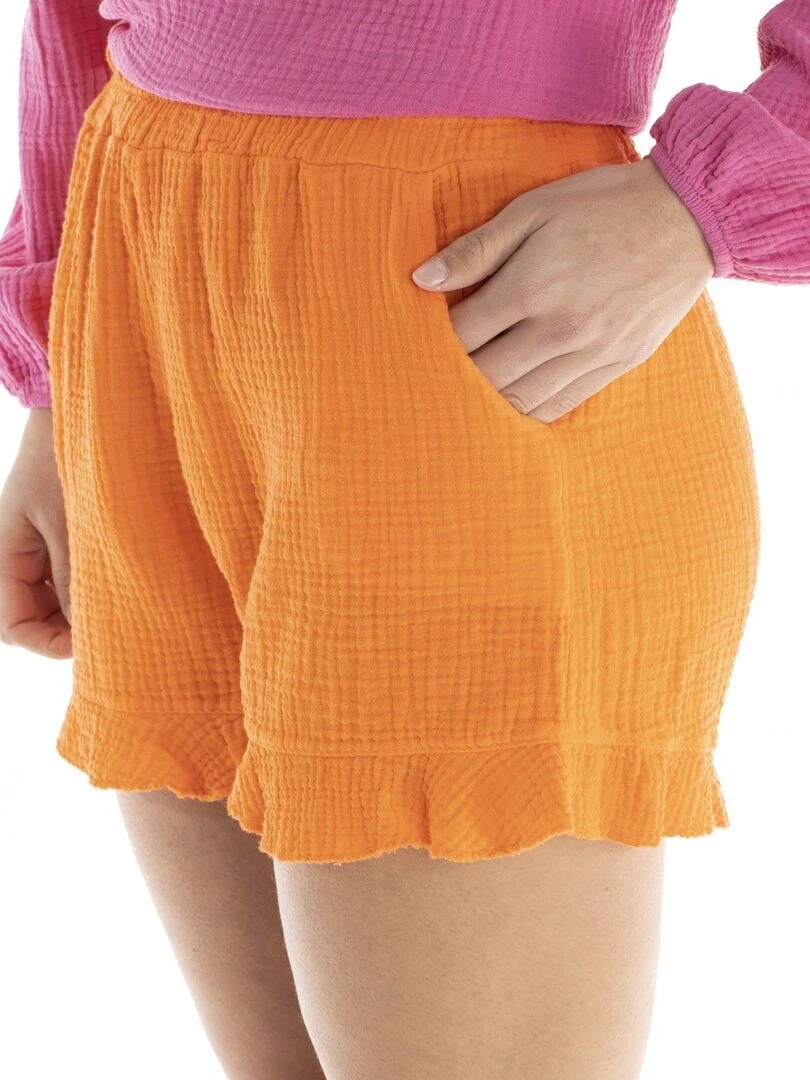Short SAILLY Gérard Pasquier Orange