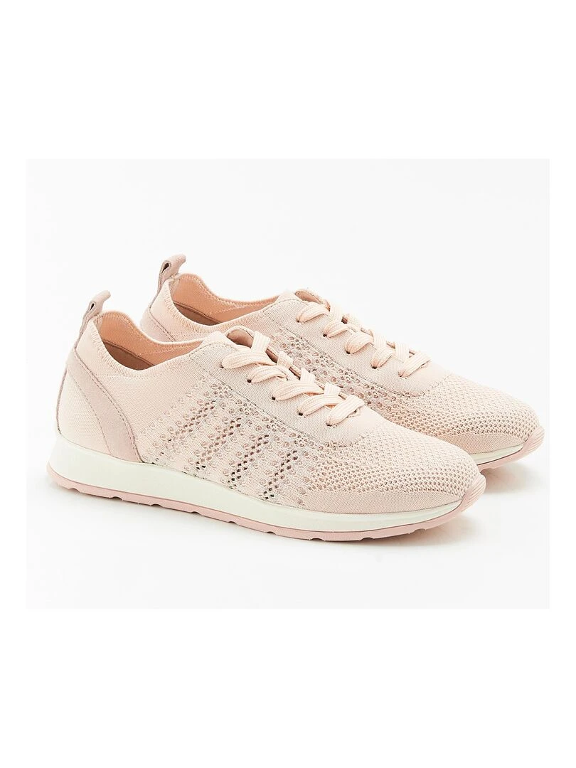 Baskets compensées légères Climatyl Damart Rose