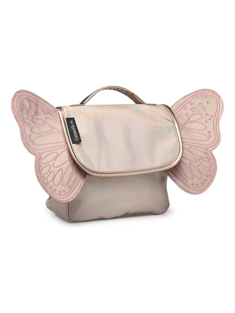 Sac à dos papillon irisé rose Rose