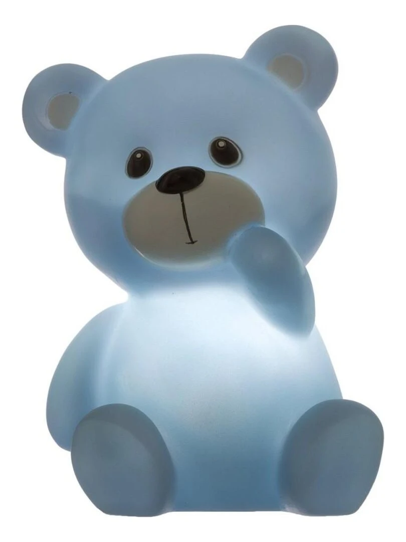 Veilleuse ourson H14 bleu   Bleu
