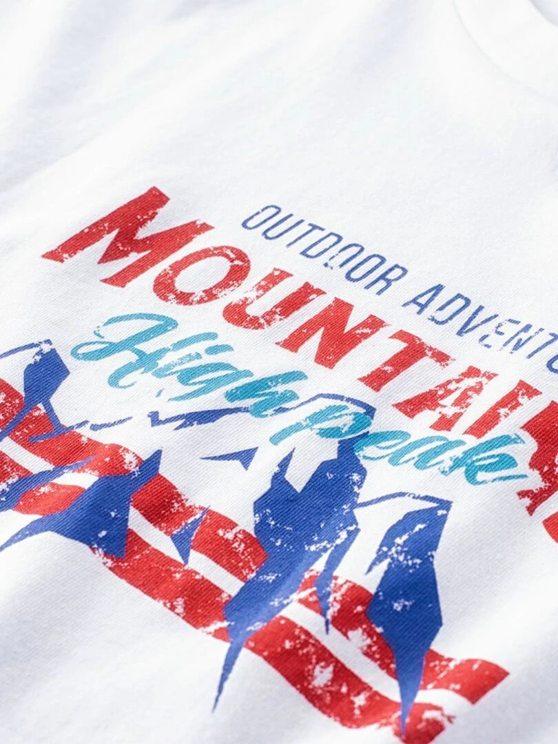 Hi Tec   T shirt DONYR   Blanc