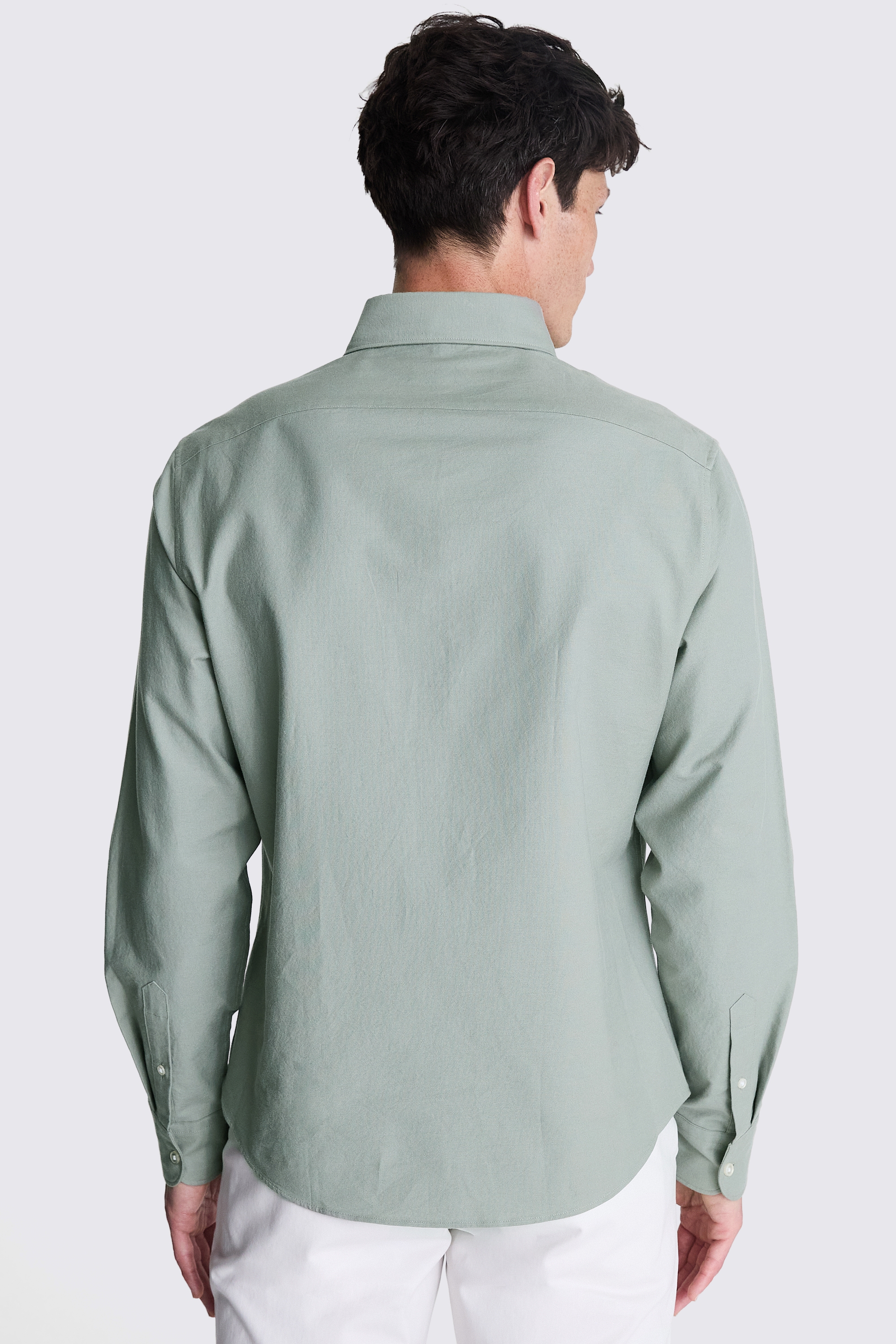 Sage Washed Oxford Shirt   Buy Online at Moss