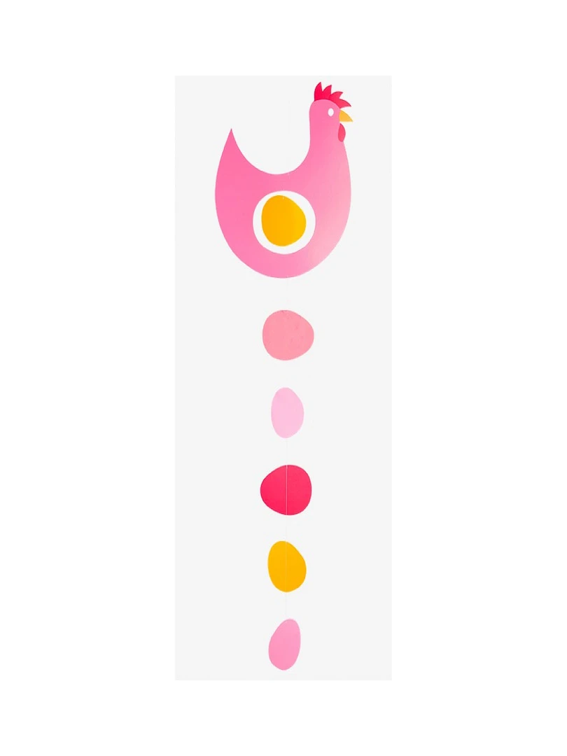 'flensted Mobiles' Prix De La Poule Primée Rose Et Jaune Jaune