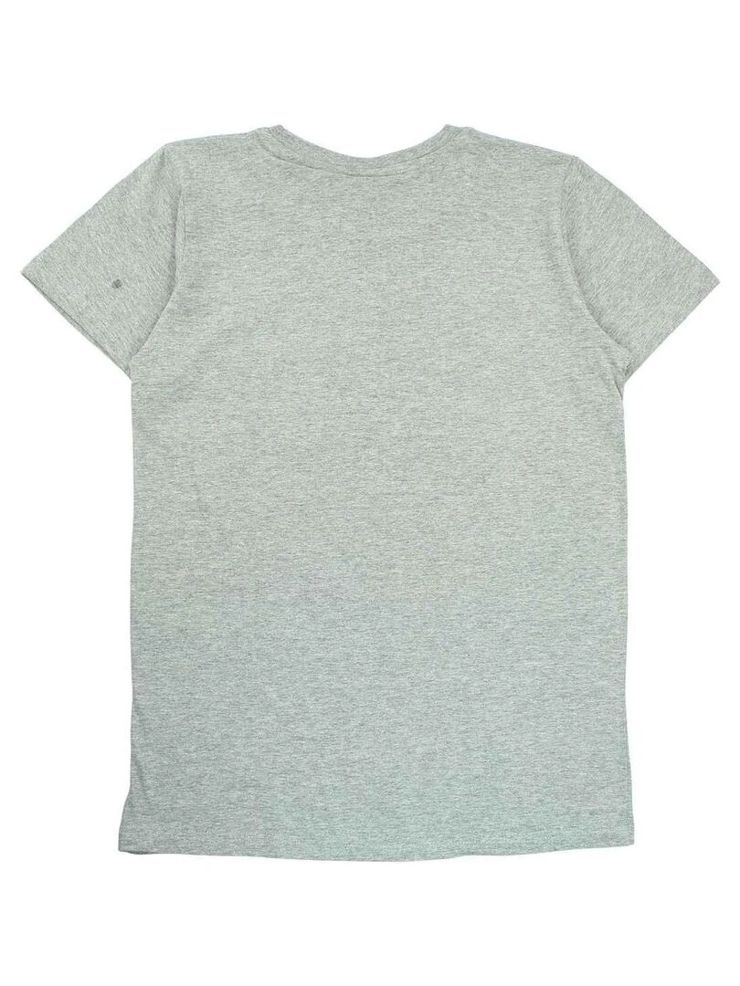 Dragon Ball Z T shirt garçon imprimé Dragon Ball en coton Gris