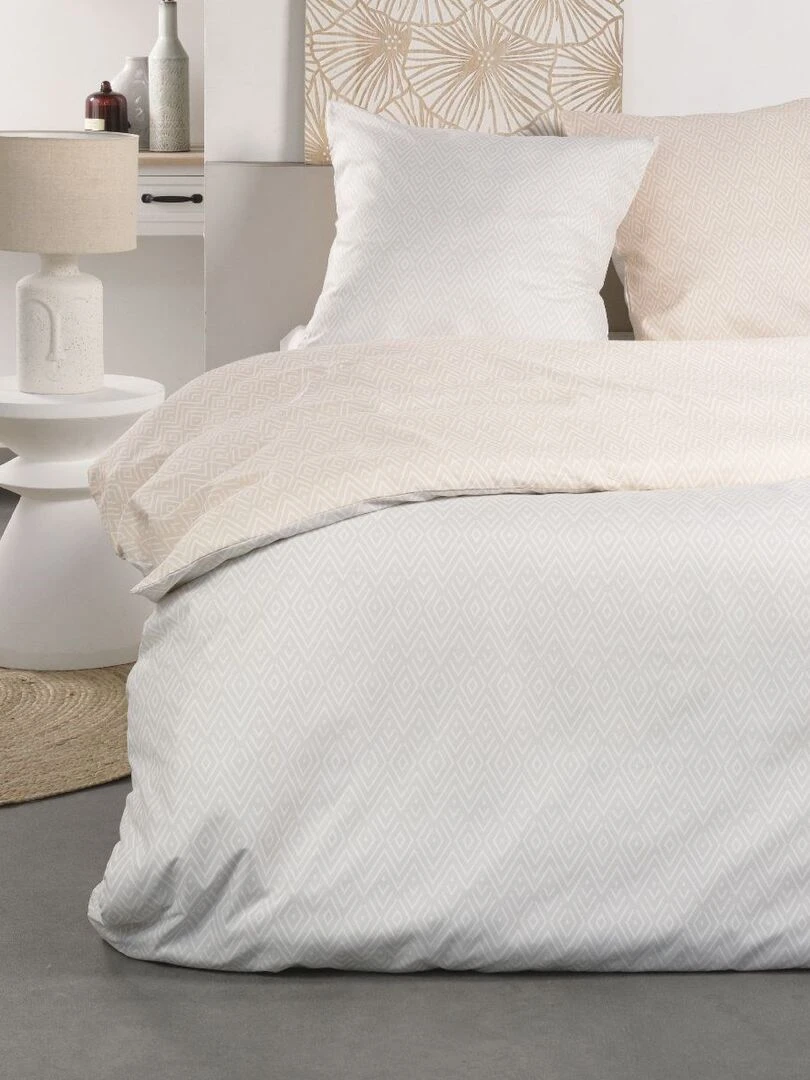 Parure de lit 'CRAZY CERISE' 'TODAY' Beige