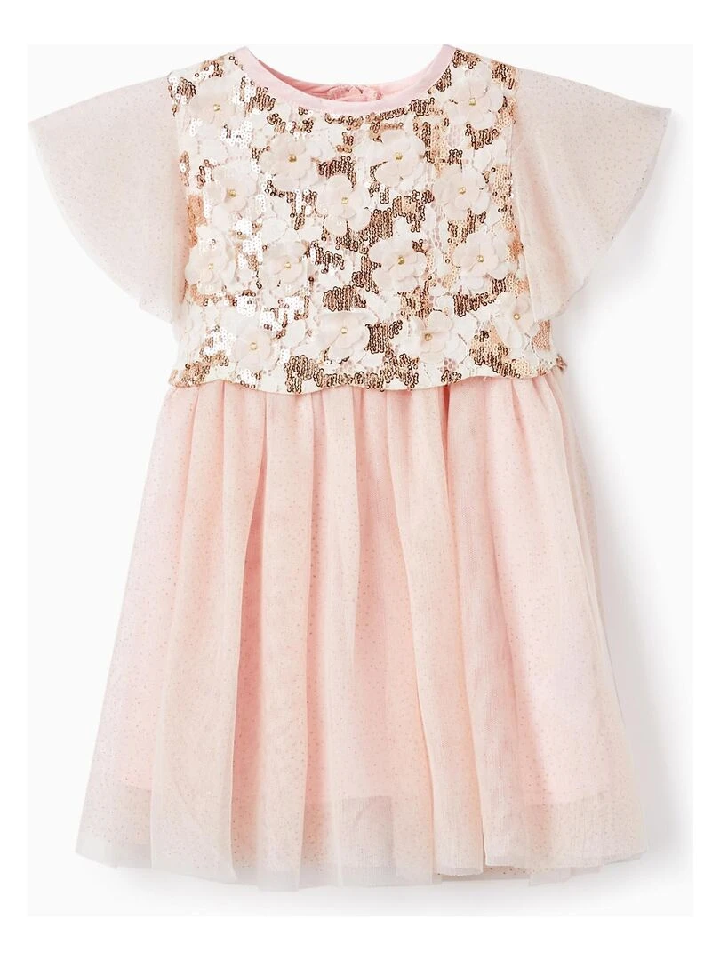 Short en Denim de Coton Bébé Fille  READY PLAYER   Bleu