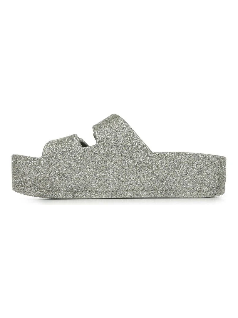 Mules Cacatoès Caipirinha Glitter   Gris