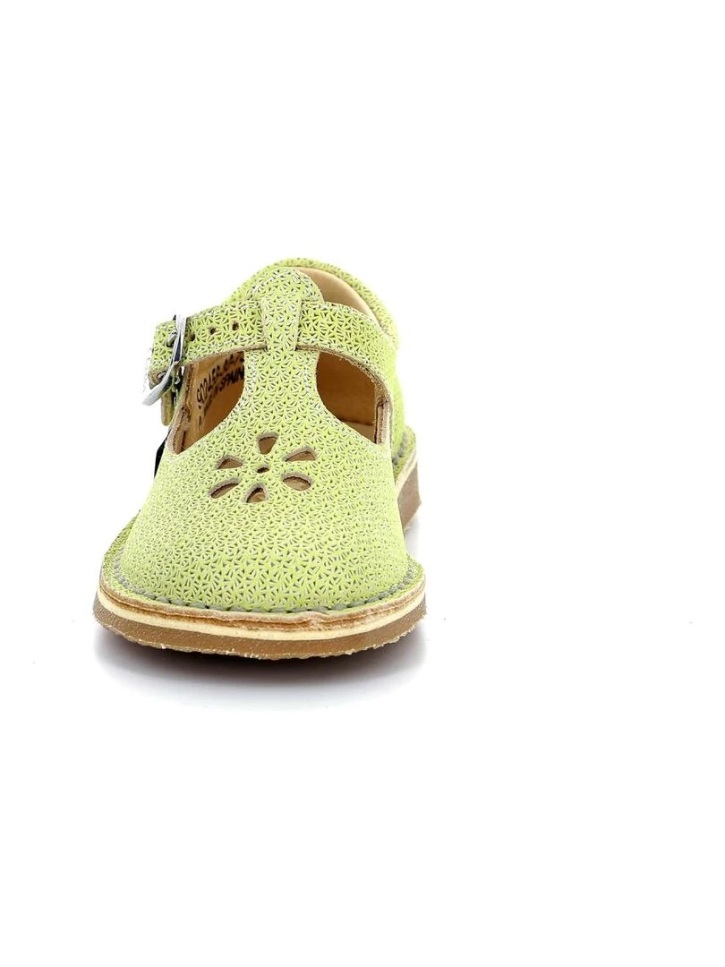 Salomés Cuir Dingo 2   Jaune