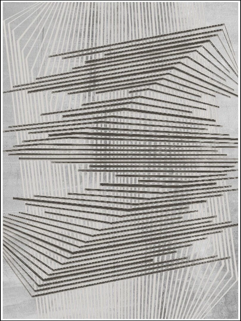 Tapis NOUR Gris Argenté