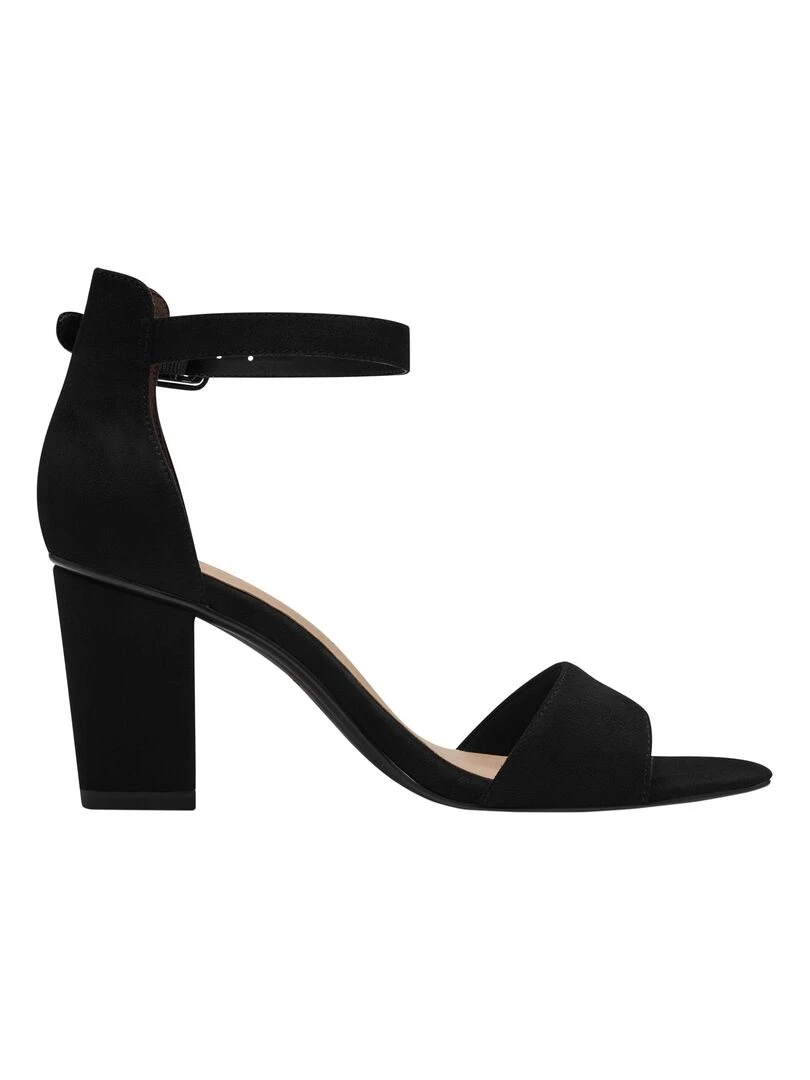 Sandale à Bride Talon Tamaris Noir