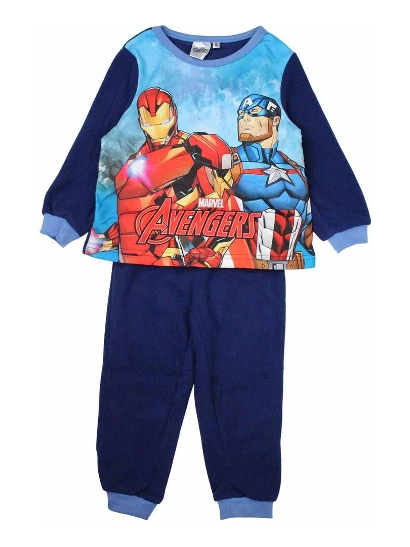 Avengers Pyjama garçon imprimé Avengers Bleu marine