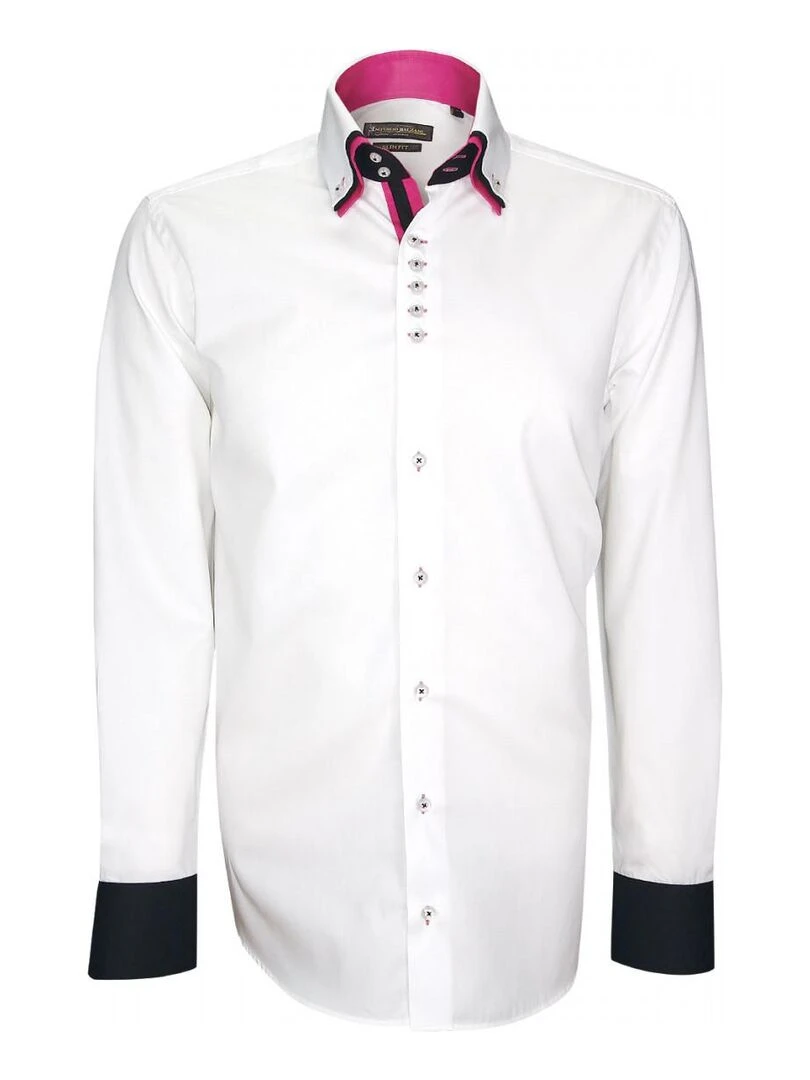 Chemise triple col TRICOL Blanc