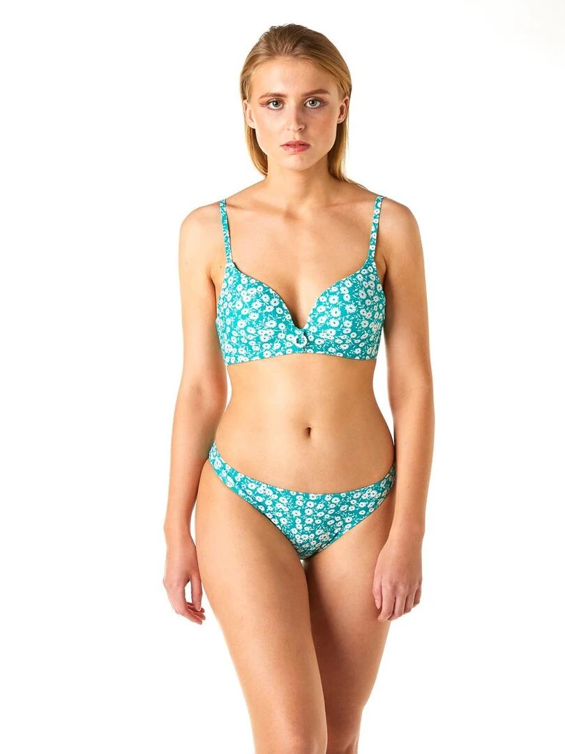 Haut de maillot coques souple LAGUNE   Brigitte Bardot Bain   Bleu