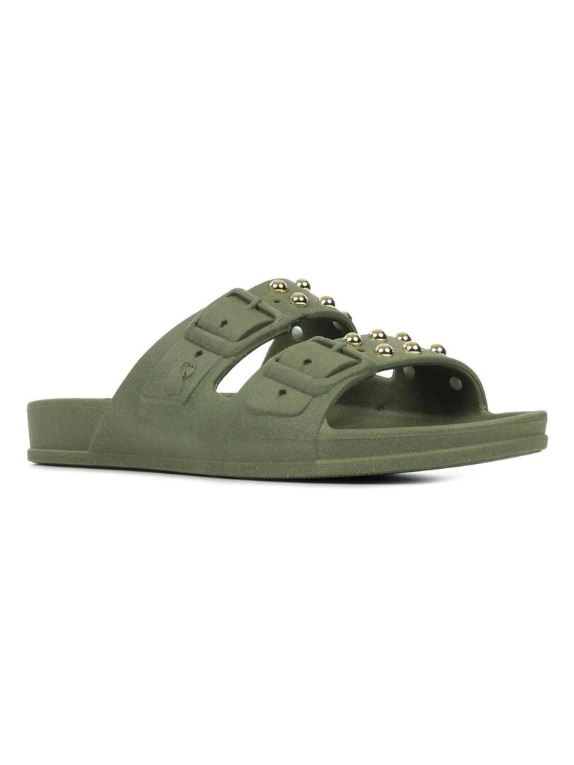 Mules Cacatoès Florianopolis   Vert olive