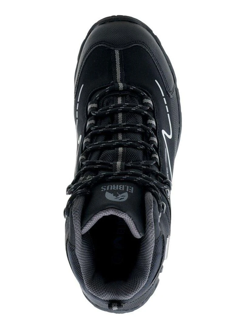 Elbrus   Bottines de marche MAASH   Noir Gris Noir