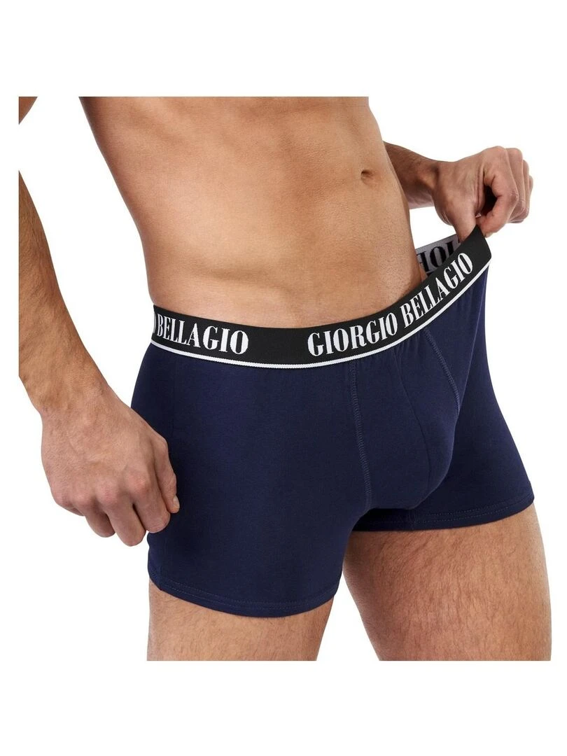 Lot de 12 boxers homme Smart Giorgio Bellagio   Rouge