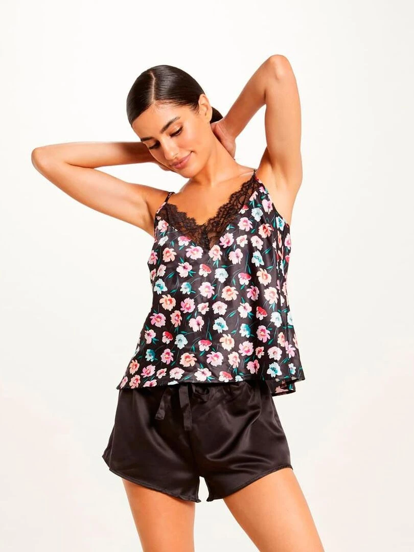 Top short FANNY   Morgan Lingerie   Noir