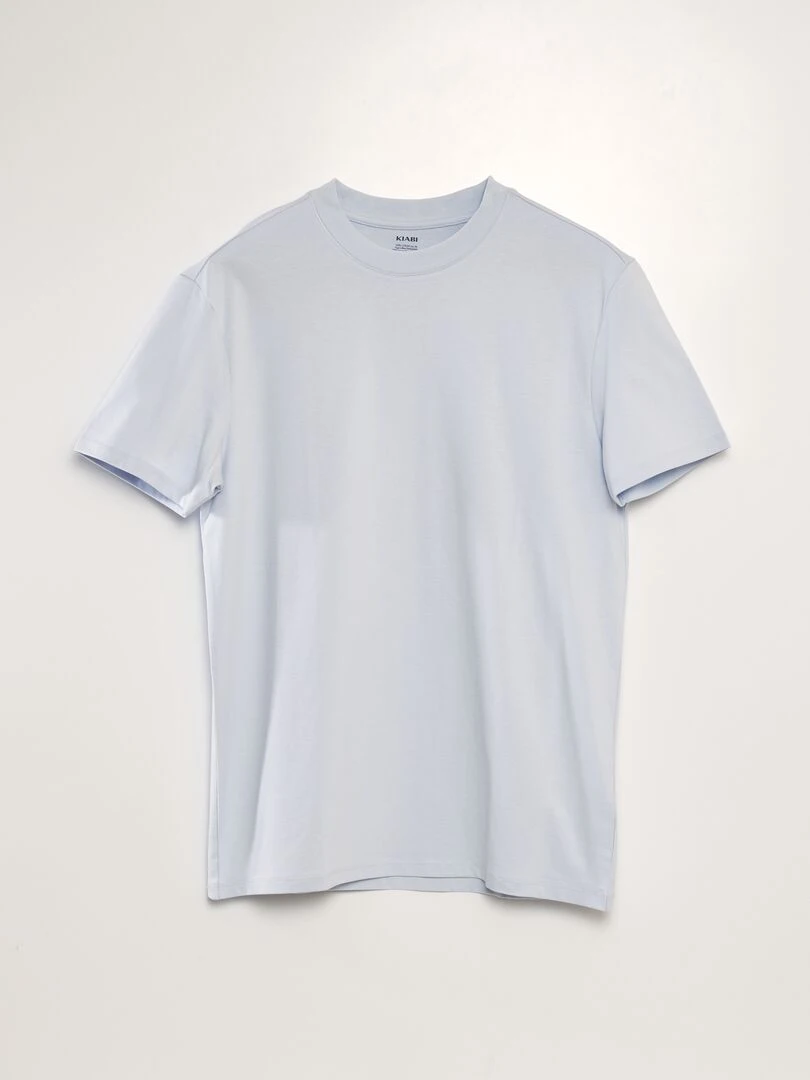 T shirt à col rond en coton Tough Cotton™ Bleu clair