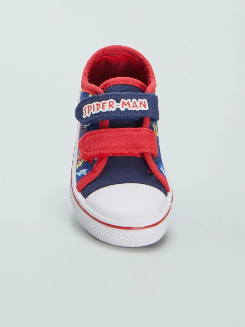 Baskets en toile 'Spiderman'   Bleu/rouge