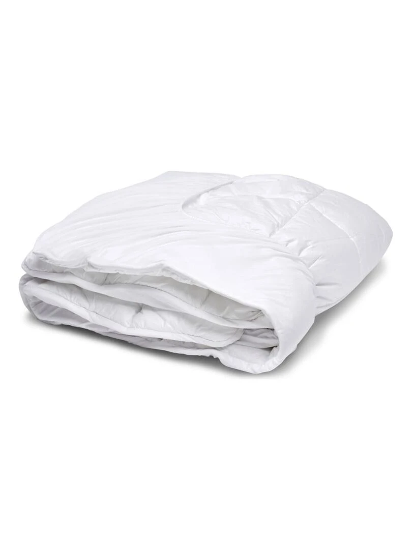 Bleu Câlin   Surmatelas sensation duvet moelleux   Blanc
