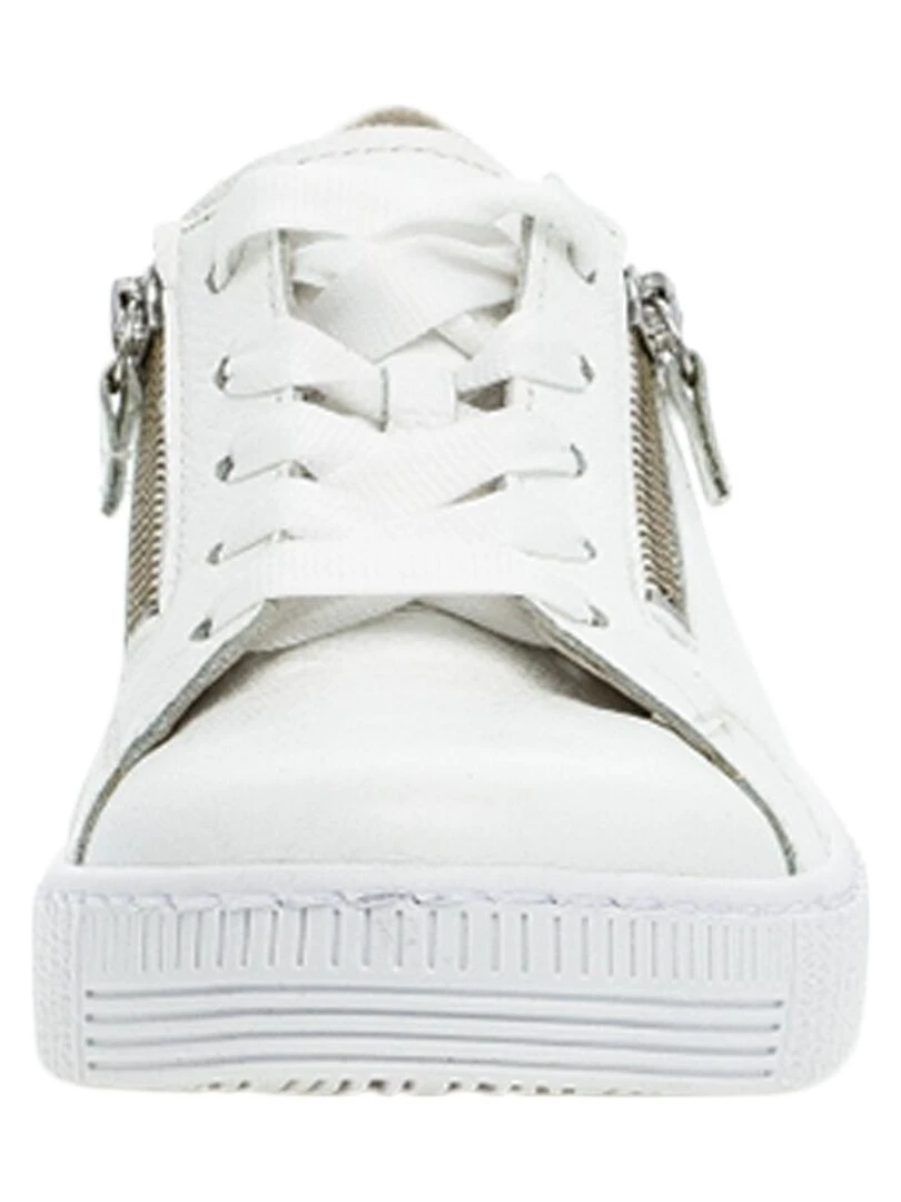Basket Cuir Gabor Atlantik   Blanc