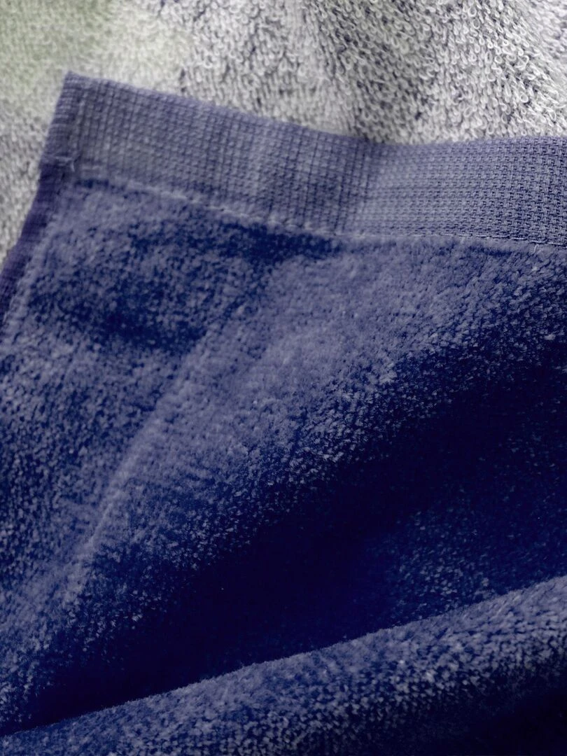 Drap de plage imprimé 100% coton  PSG REMIXED   Bleu