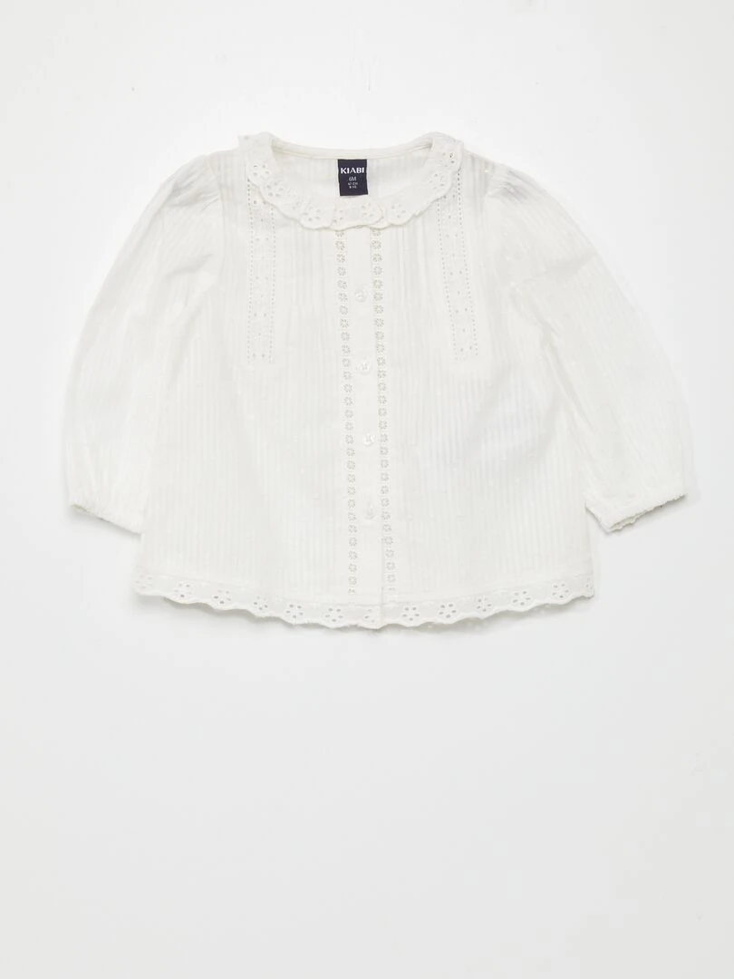Ensemble de cérémonie à plumetis 2 pièces Beige