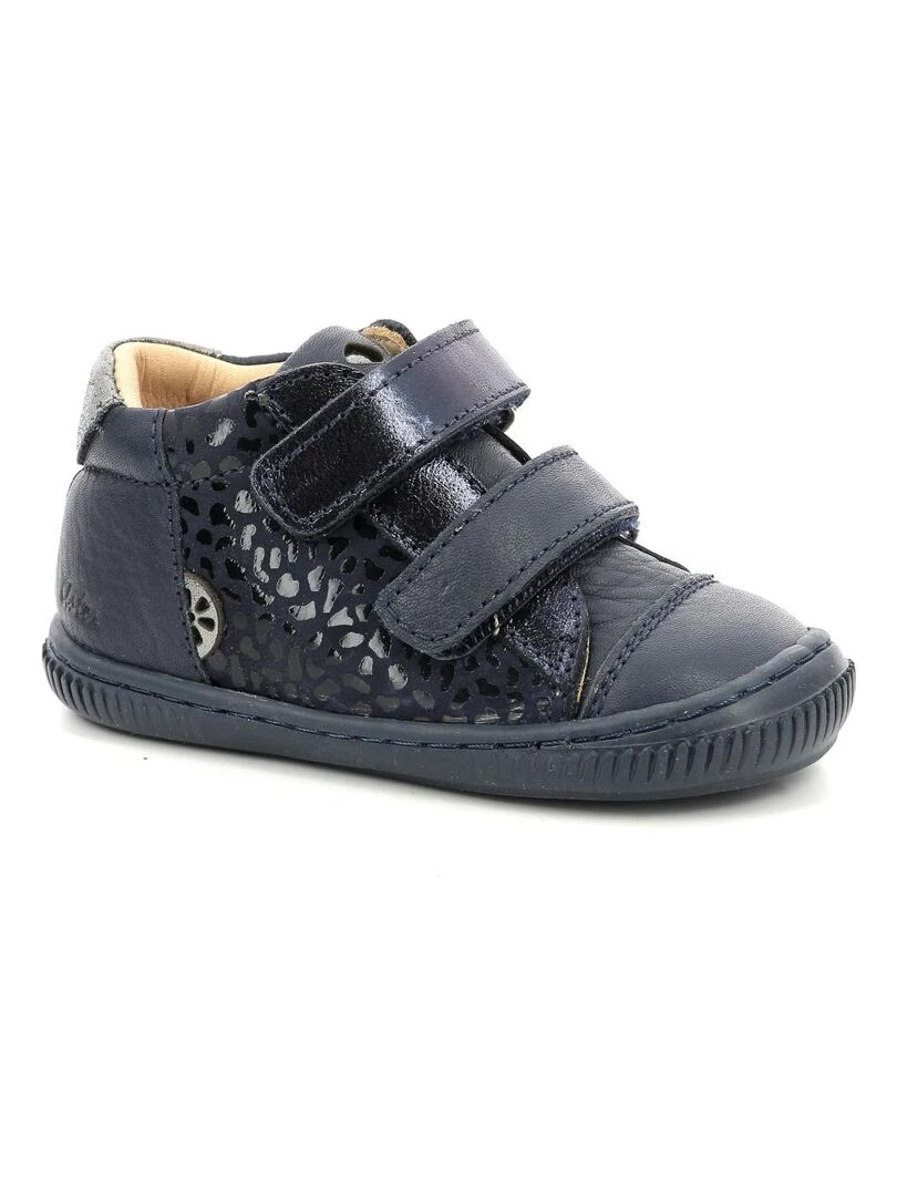 Sneakers hautes Cuir Frakro Bleu marine
