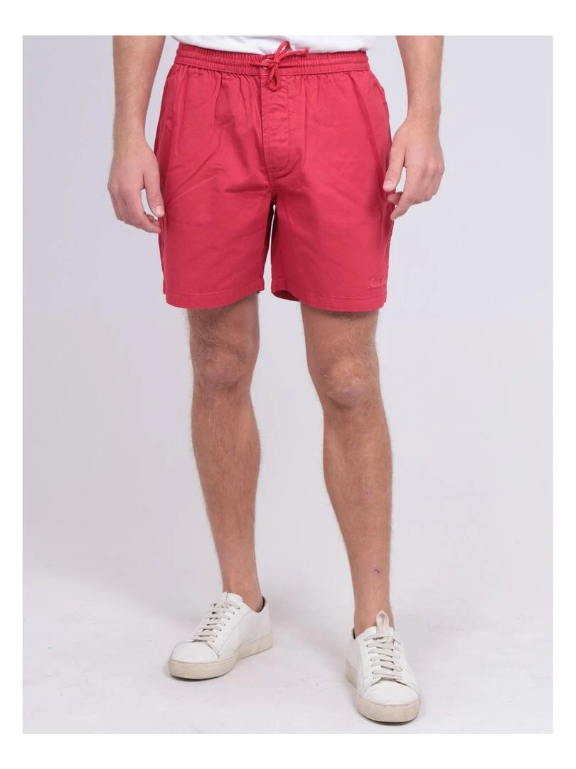 SHORT CASSIS Rouge foncé