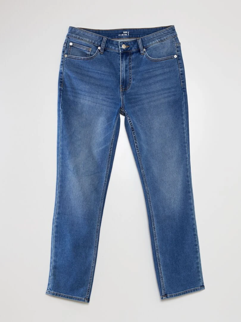 Jean slim stretch L30 Double stone