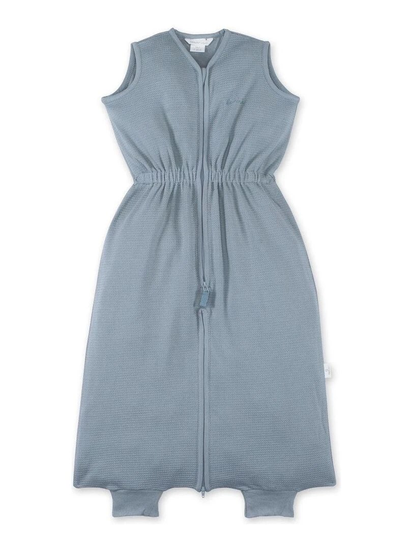 Bemini Gigoteuse jambes séparables Waffle bio Bleu gris