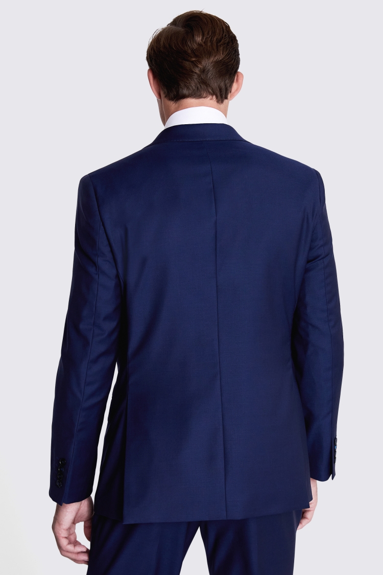 Slim Fit Navy Black Check Jacket   Buy Online at Moss