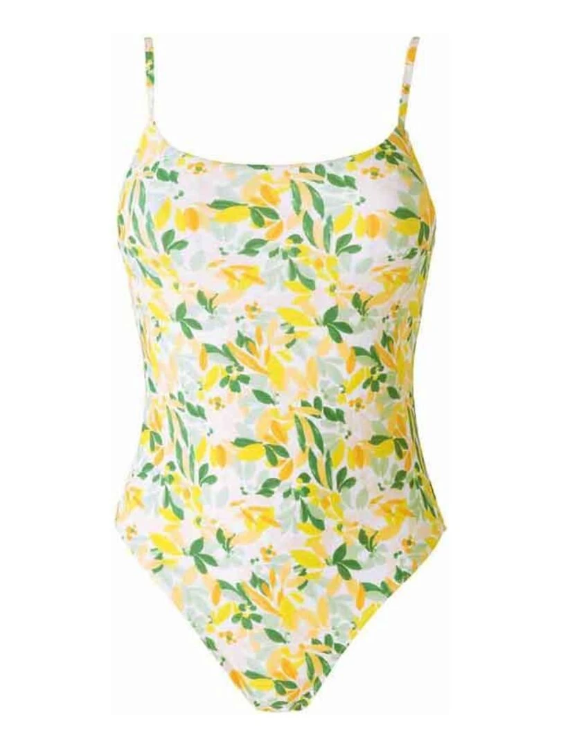 Maillot une pièce CAPELINE Brigitte Bardot Bain Jaune