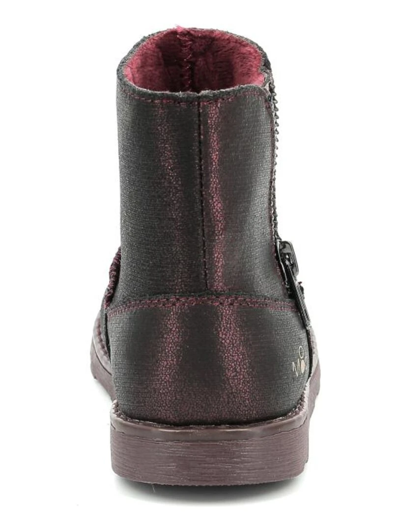 Boots Synthetique Aldize   Bordeaux