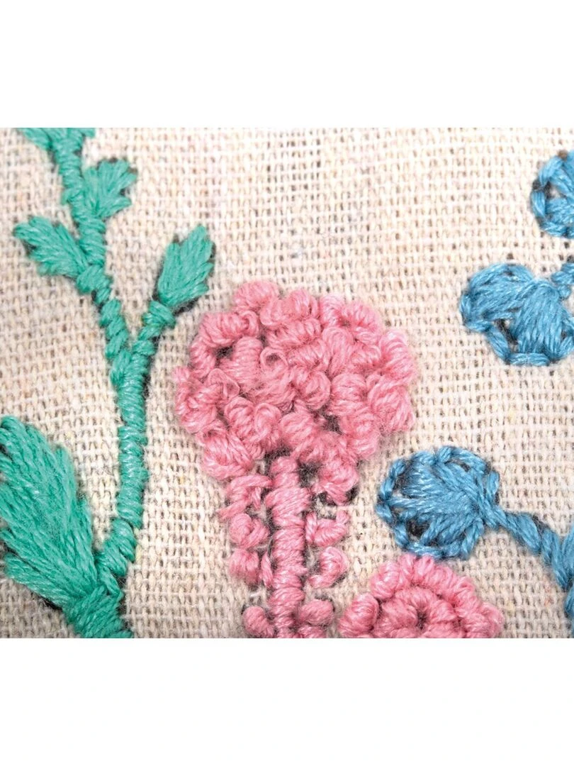 Kit de broderie   Fleurs et graminées   13 5 cm   N/A