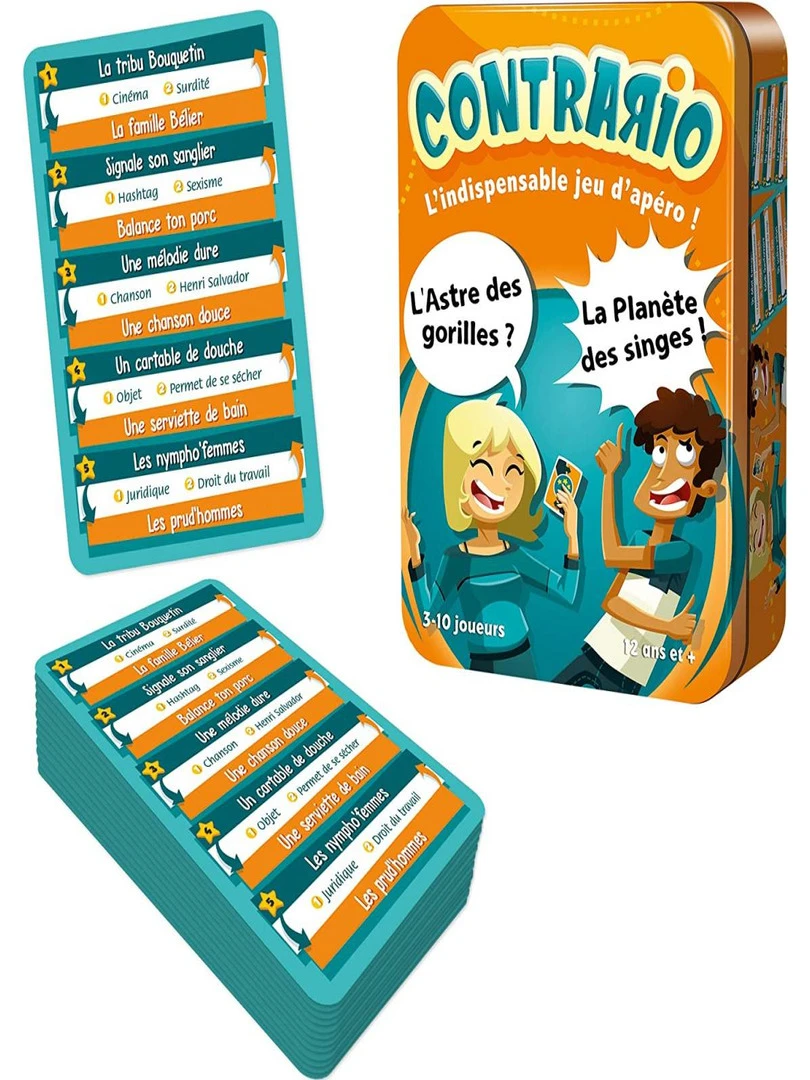 Contrario Le Jeu D'ambiance Asmodee N/A
