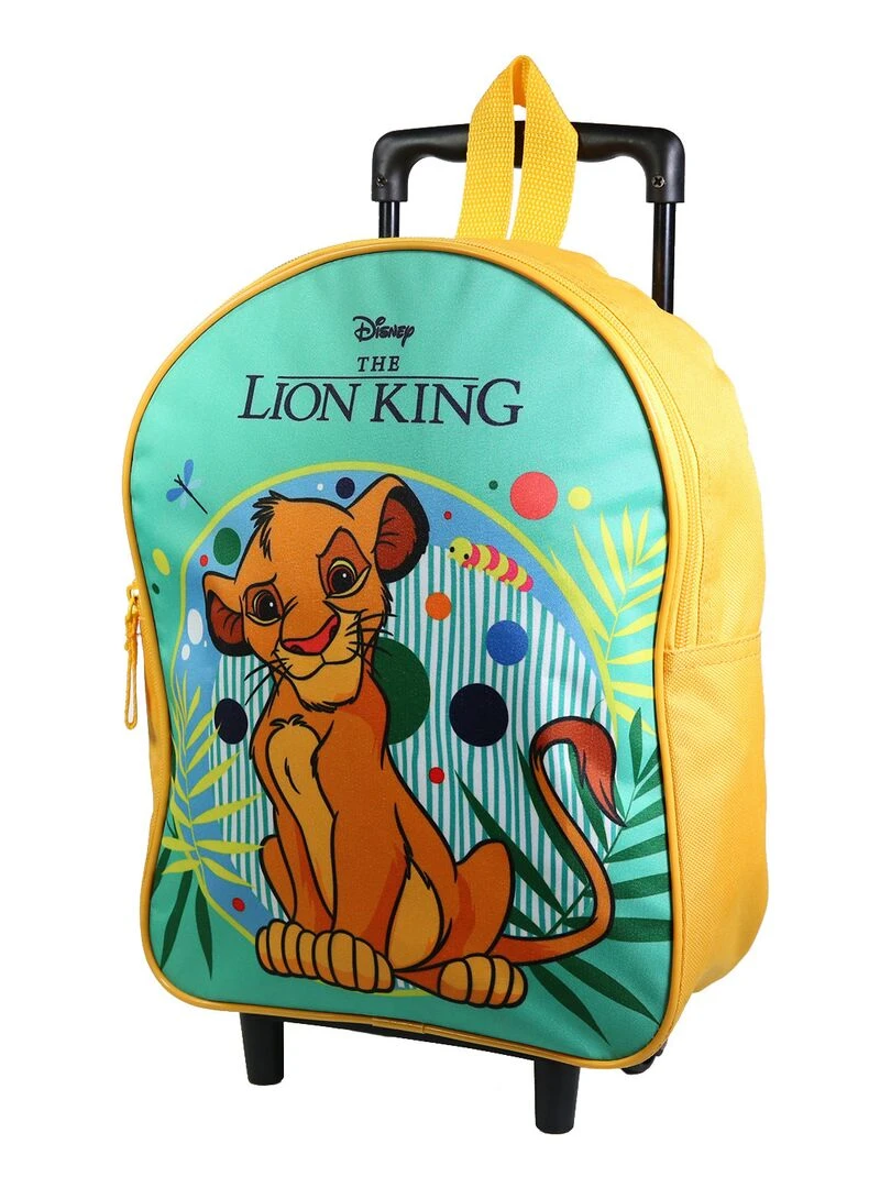 BAGTROTTER Sac à dos à roulettes 31 cm maternelle Le Roi Lion Vert Vert