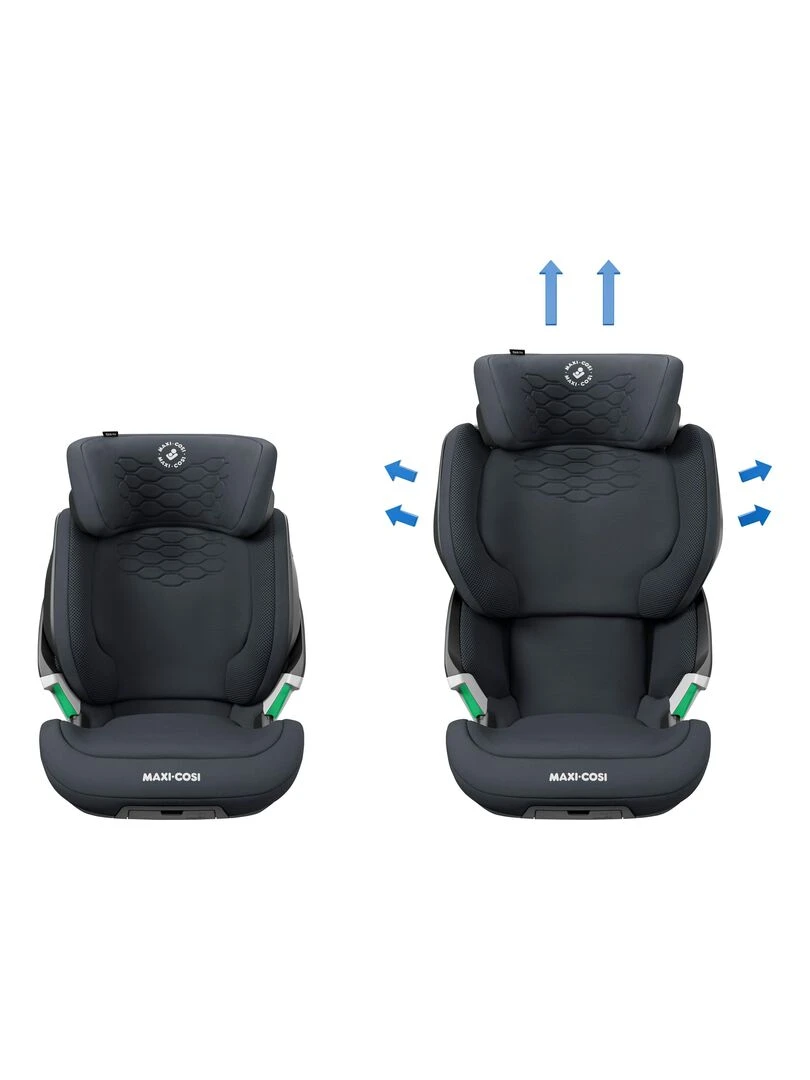 Siège Auto MAXI COSI Kore Pro  Groupe 2/3  i Size  Isofix  Inclinable  Authentic Graphite   Gris foncé