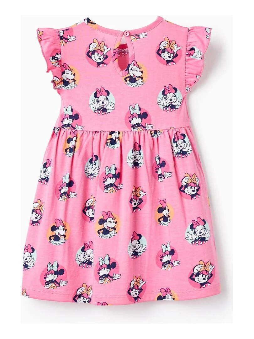 Robe en coton pour bébé fille 'Minnie Mouse' MINNIE Rose