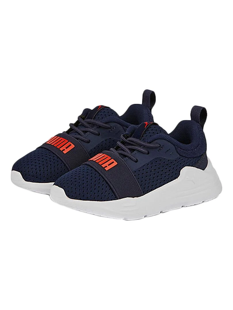 Basket à Lacets Enfant Puma Wired Run Ac   Bleu