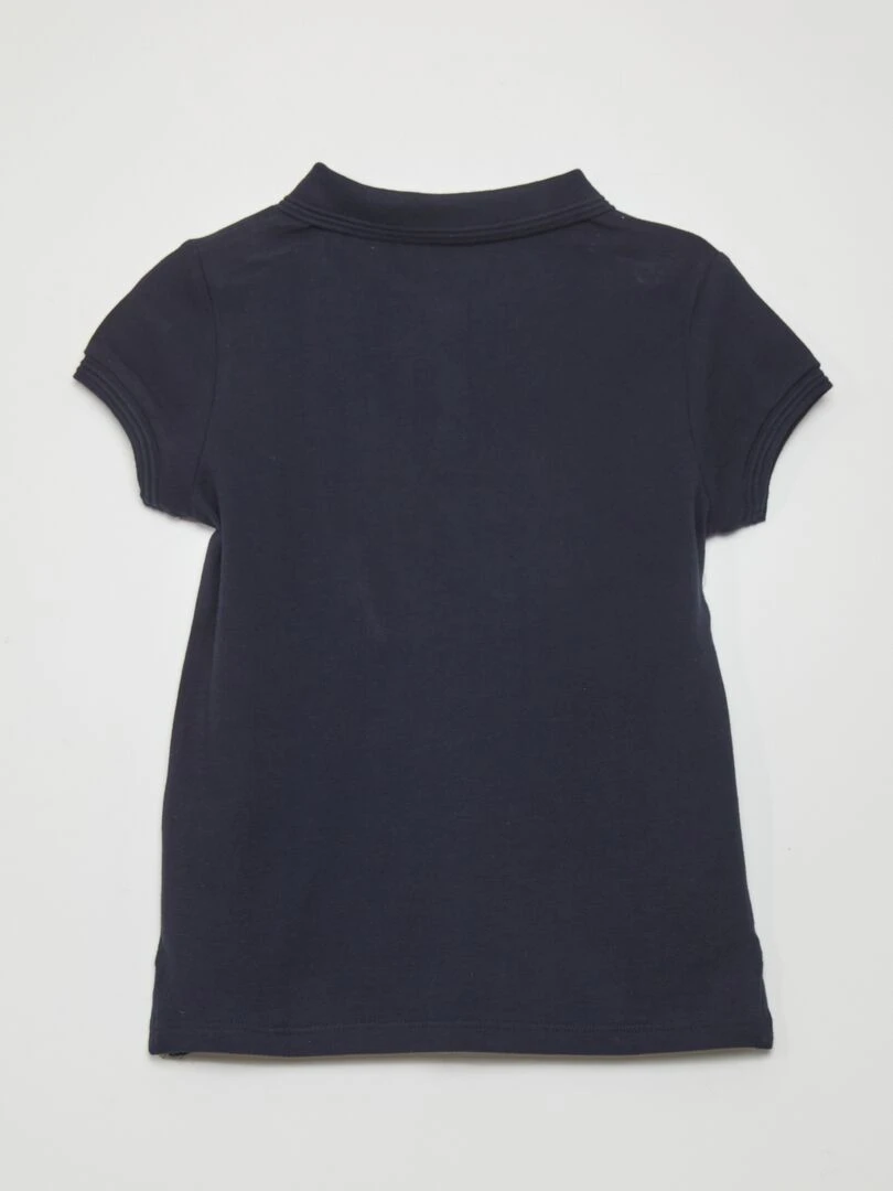 Polo manches courtes   Bleu