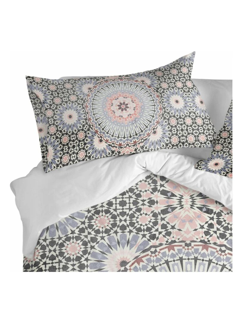 Taie d'oreiller Bohemia "Happyfriday"   Blanc