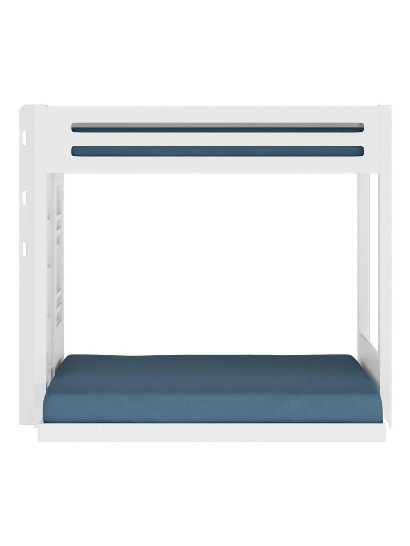 Lit superposé 3 places Montessori Isa   AKITEN RETAIL   Blanc Blanc